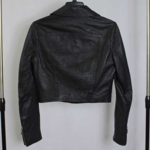 Vintage justSweet Leather Biker Jacket - Picture 3 of 6